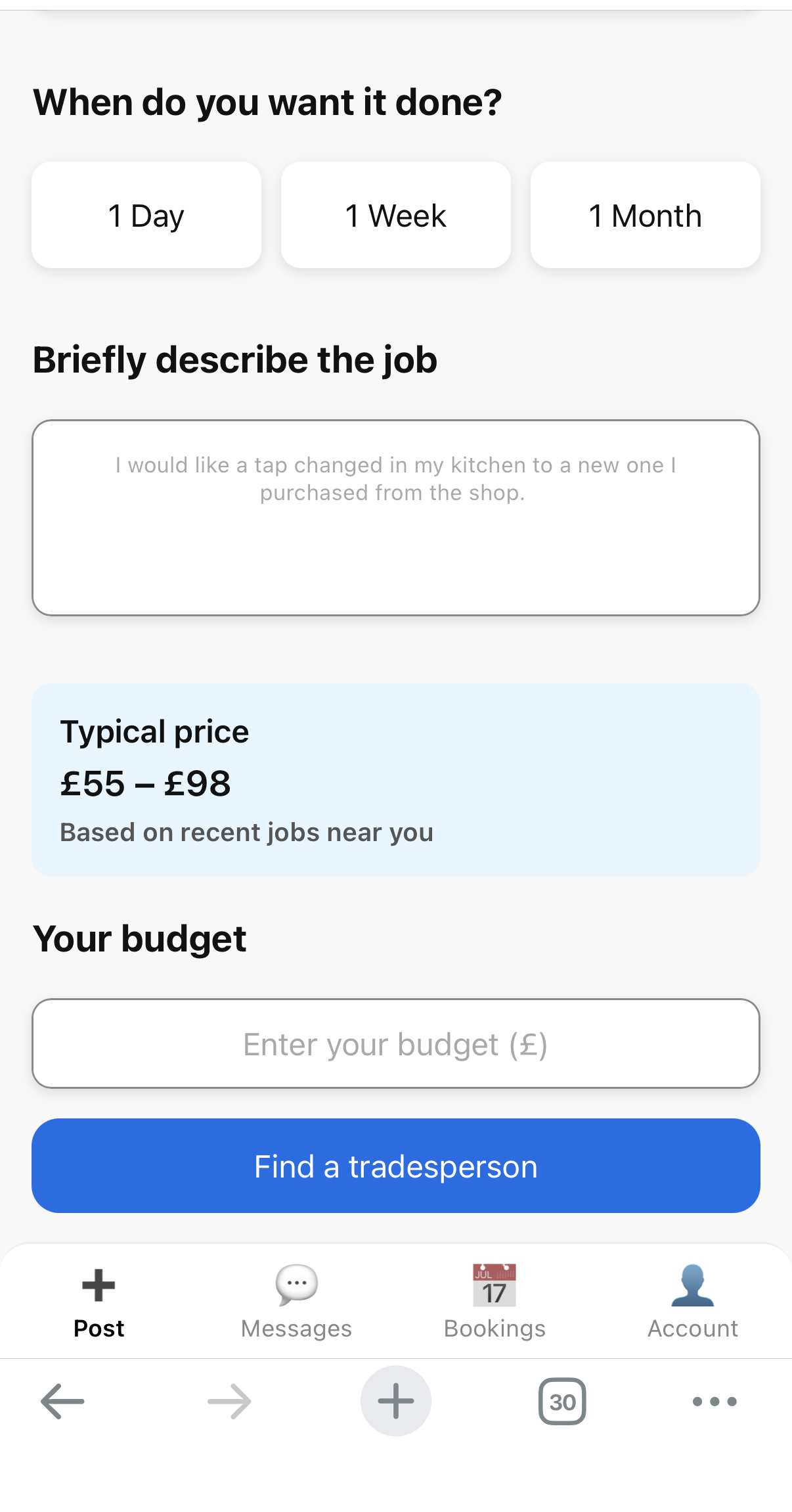 YouSort app screenshot 1