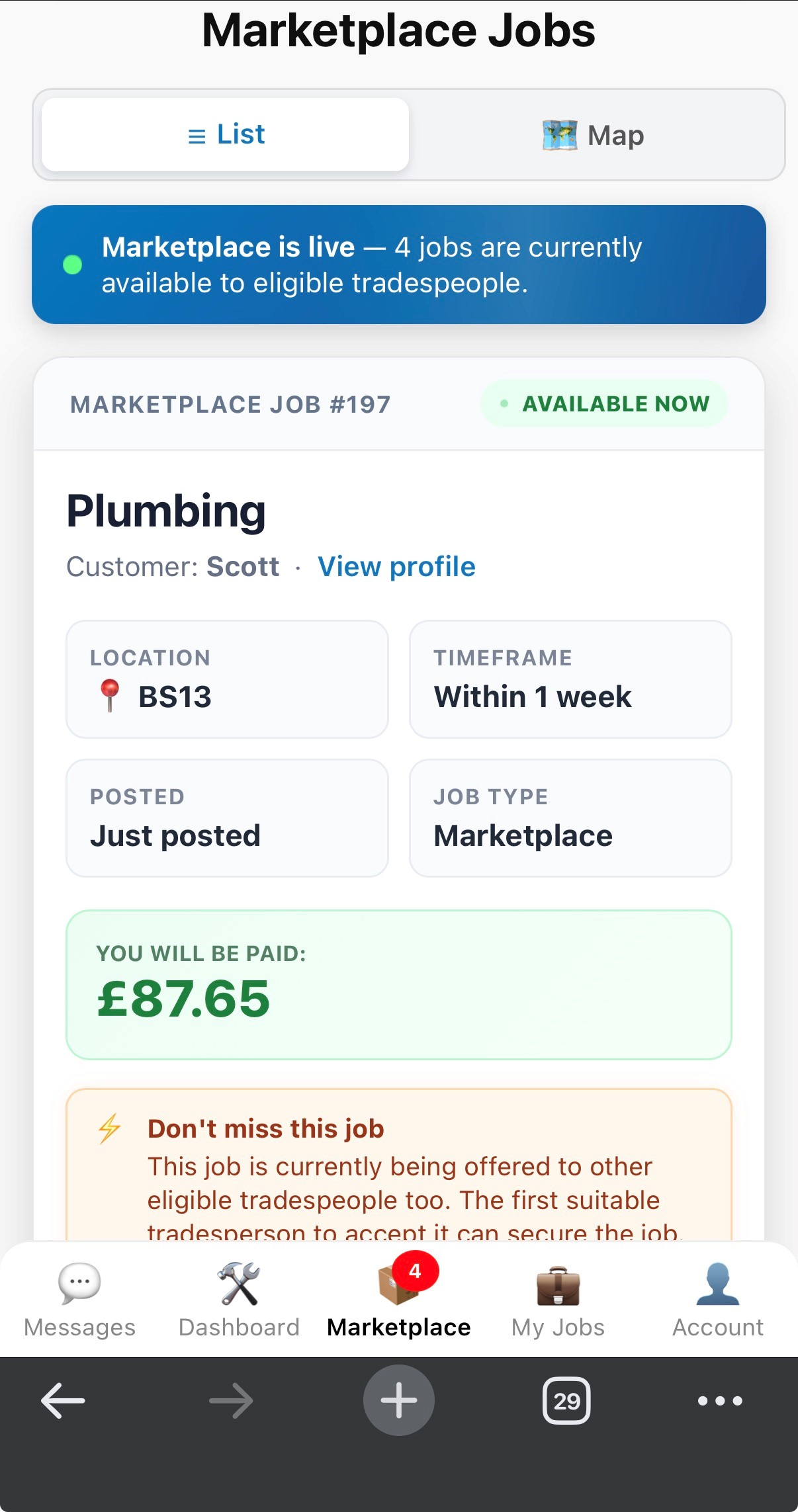 YouSort app screenshot 2