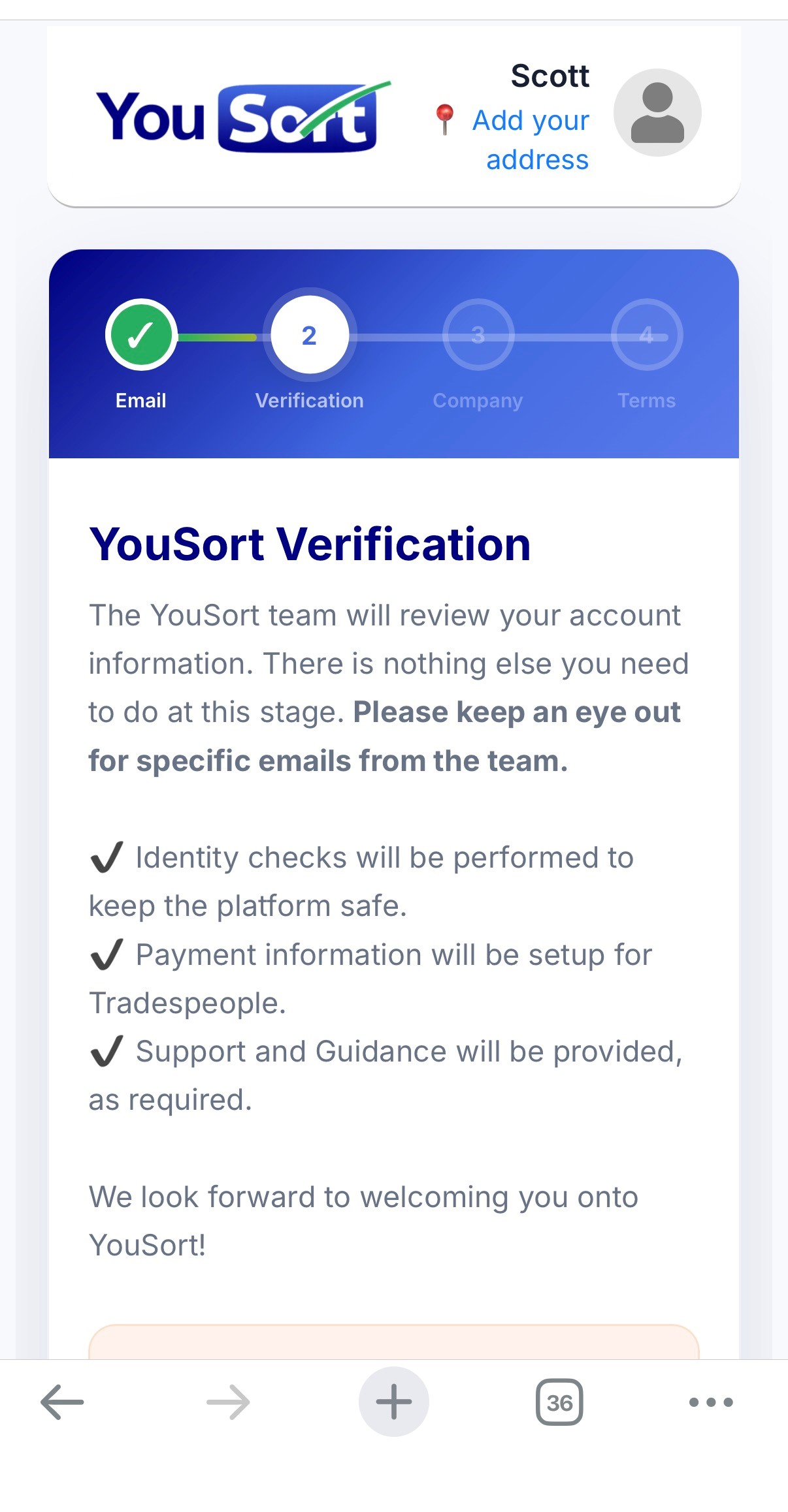YouSort app screenshot 5